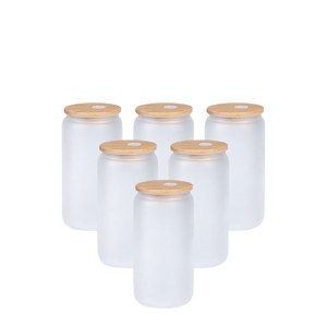 <strong>Wholesale</strong> Heat Resistant Insulated Double Wall Glass Can12 16 20oz <strong>Snow</strong> <strong>Globe</strong> Sublimation Double Wall Glass Tumbler - Product Image 2