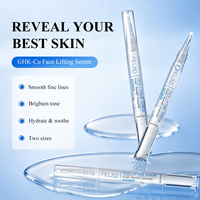 Soin du visage, peptides, anti-âge, anti-rides, blanchissant, réparateur, sérum à l'acide hyaluronique, végétalien, sans paraben, liquide 3 ml, soin de la peau