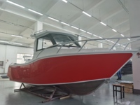 Australie 6.25m Bateaux de pêche familiaux en aluminium avec cabine de repos 6 personnes Bateau de pêche en mer aux États-Unis CANADA NOUVELLE-ZÉLANDE Offre Spéciale