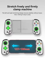Control de Juego Inalámbrico D7 con Bluetooth y Giroscopio de 6 Ejes para Android/iOS/PC/ con Soporte para Teléfono - El Mejor Regalo de Navidad