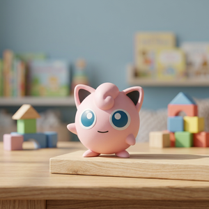 Ambientador de coche de plástico con clip de ventilación de Pokémon Jigglypuff coreano, recargable por evaporación natural, aroma coleccionable para vehículos de anime - Product Image 2