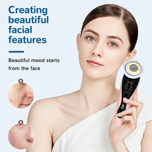 جهاز تدليك الوجه متعدد الوظائف بالاهتزاز قابل لإعادة الشحن عبر USB لإزالة التجاعيد وشد البشرة ورفع الوجه جهاز تجميل من البلاستيك ABS - Product Image 5