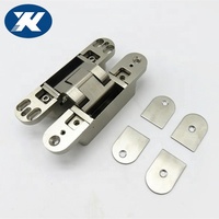 SUS304材料28 × 134ミリメートル3D隠さヒンジsossヒンジ隠しヒンジ
