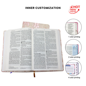 Stampa Personalizzata della Bibbia Cristiana Spagnola Reina Valera 1960 con Appunti '<span class=keywords><strong>Incontro</strong></span> con Dio', Copertina Rigida in Tessuto Ricamato, Bibbia Sacra - Product Image 4