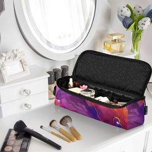 Multifunctional Hair <b>Tool</b> Travel <b>Bag</b> with Heat Resistant Mat, Large Capacity Neoprene Curling Iron Storage Case, Portable Flat I - Product Image 6