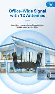 5g <strong>Router</strong> with Sim Card Slot Openwrt <strong>Router</strong> Mesh MT7981B 3000Mbps Gigabit 4G/5G SIM Dual SIM Card Slots Enterprise <strong>Routers</strong> - Product Image 4