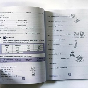 ชุดการสอนพิเศษของสิงคโ<span class=keywords><strong>ป</strong></span>ร์ สำหรับเด็กนักเรียนระดับประถมศึกษา คณิตศาสตร์ ภาษาอังกฤษ <span class=keywords><strong>คำ</strong></span><span class=keywords><strong>ศัพท์</strong></span> ไวยากรณ์ หนังสือเสริมหลังเรียนที่สมบูรณ์แบบ - Product Image 5