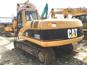 Excavatrice sur chenilles Caterpillar 320C d'occasion, d'origine japonaise, modèle Cat 320C, pour travaux de construction. - Product Image 3