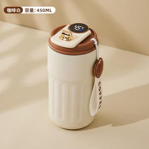 Taza de vacío de acero inoxidable 316 personalizable de buen aspecto, pantalla de temperatura inteligente, taza de botella de <span class=keywords><strong>agua</strong></span> portátil para regalos - Product Image 2