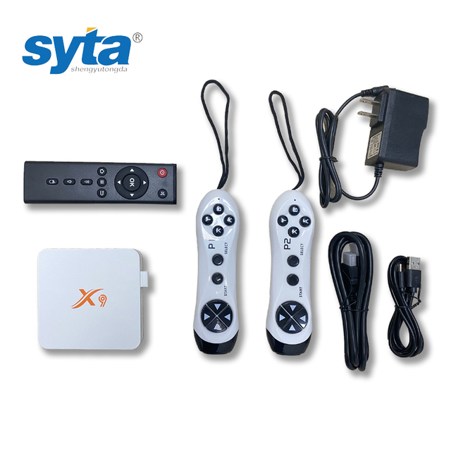 Smart TV Game Console with 2GB 16GB System EU/US Plug Supports GB GBC CPS Games Android MD SFC Formats Video Game Controller