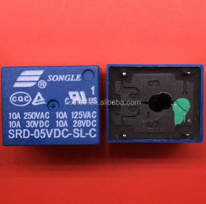 Nouveau et Original SRD-05VDC-SL-C PCB Type 5V 10A, Mini <span class=keywords><strong>relais</strong></span> d'alimentation SRD-5VDC-SL-C <span class=keywords><strong>bleu</strong></span>, livraison gratuite - Product Image 2