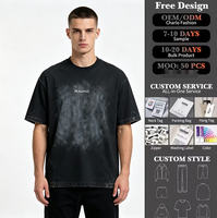 T-shirt surdimensionné pour homme en coton 100% noir, imprimé personnalisé, été, tricoté, doux, 220 grammes, style hip-hop, décontracté, manches courtes, séchage rapide