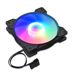 OEM nhà máy tùy chỉnh 120mm <span class=keywords><strong>RGB</strong></span> LED PC trường hợp máy tính Quạt làm mát 4/3pin với bóng mang 12V 120 Cooler trường hợp <span class=keywords><strong>Fan</strong></span> - Product Image 4