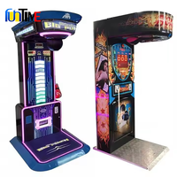 Coup de pied à jetons personnalisé entraînement de boxeur électronique distributeur automatique jeu d'arcade poinçonneuses machine de boxe électronique d'arcade