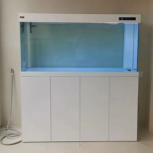 Acquario Alto da 200 300 Galloni per Acquacoltura con Filtro Sistema di Acquaponica per Interni in Vetro Ultra Trasparente Decorazioni per Soggiorno - Product Image 4