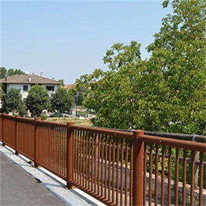 Clôture en acier corten de rouille de barrière de balcon de construction moderne de haute visibilité pour la sécurité à la maison pour la clôture de ferme - Product Image 6