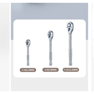 ประแจวงล้อ 72 ฟัน แบบปลดเร็ว ขนาด 1/4" 3/8" 1/2" สำหรับซ่อมแซมในบ้านและงานซ่อมเครื่องจักร ขายตรงจากโรงงาน - Product Image 5
