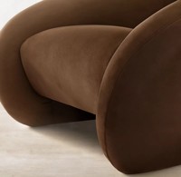 Mobilier de style moderne chaise en velours de couleur personnalisée rembourrage fauteuil d'appoint fauteuil de loisirs de salon chaise d'appoint