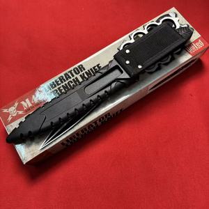 Accesorios para Juegos <span class=keywords><strong>de</strong></span> Anime, Cuchillos Combinados <span class=keywords><strong>de</strong></span> Aleación M48, Herramienta <span class=keywords><strong>de</strong></span> Corte Funcional para Exteriores, Alta Dureza, Funda Integrada Acanalada - Product Image 5