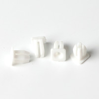 Clip en plastique pour panneau de porte de voiture, grille, vis, œillet pour renault, clips de fixation de phare