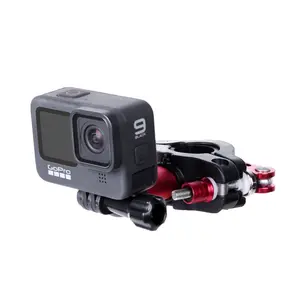 FPdrone Fahrrad Rücksitz Sattel rohr klemme Handy halter Action3/GoPro11/360 Sport kamera Action Kamera Kit