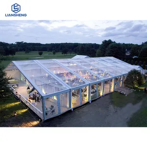 20*30m Wedding Tents White Or Clear Camping Tent Steel Structure Wedding Hall Wedding Venue Decoration