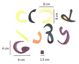 Letras del Alfabeto de EVA Ecológicas y Duraderas Más Vendidas, Juguetes Educativos para Niños de 5 a 7 Años, 10 mm de Grosor, BABYGREAT - Product Image 3