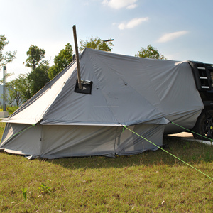 Tenda mongolo posteriore per auto da 8 persone stile <span class=keywords><strong>Tepee</strong></span> per stufa posteriore tenda per auto Yurt - Product Image 4