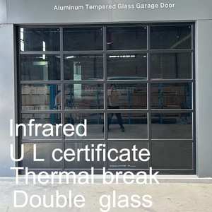 Puerta de garaje superior Sunnysky Foshan, puerta de garaje de cristal de apertura remota eléctrica apta para garajes grandes - Product Image 1