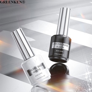 Une étape miroir effet chromé longue durée non essuyable <span class=keywords><strong>UV</strong></span> LED Logo personnalisé <span class=keywords><strong>utilisation</strong></span> en salon Gel Nail <span class=keywords><strong>Base</strong></span> <span class=keywords><strong>Coat</strong></span> - Product Image 3