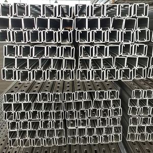 Profilé en acier à fentes en forme de C 41x41 41x21x2.5mm - Product Image 2