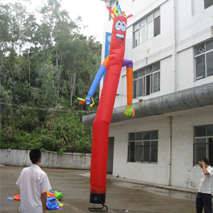 20ft ciel Air marionnette bras Flailing Tube Wacky ondulé vent volant danse homme pour bricolage se démarquer gonflable publicité danseur - Product Image 2