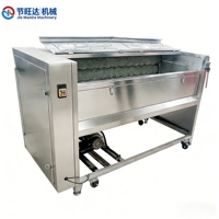Automatische aardappelwasser en -schiller voor zoete aardappelen, cassave, taro, fruit en groenten, voor commercieel gebruik, hoge capaciteit.