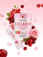 Exportation transfrontalière Titok Best-seller COLLAGÈNE EN POUDRE DE CANNEBRIE 180g (3g X60 sachets) Saveur Canneberge Améliore l'état de la peau