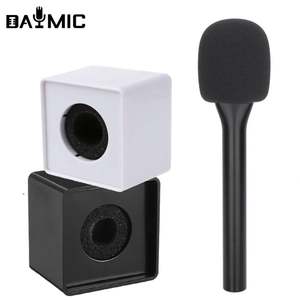 Logotipo personalizado bandera estación transmisor soporte Clip micrófono de mano adaptador de plástico para <span class=keywords><strong>Rode</strong></span> <span class=keywords><strong>Wireless</strong></span> <span class=keywords><strong>Go</strong></span>/DJI Mic - Product Image 3