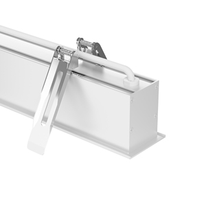 Luz lineal LED empotrada en el techo, antideslumbrante, de aluminio, UGR<16, para proyectos comerciales, de 2 pies y 4 pies, color blanco. - Product Image 4