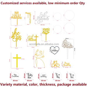 Décorations de gâteau en acrylique pour <span class=keywords><strong>communion</strong></span> avec croix JHS, accessoires de fête de <span class=keywords><strong>communion</strong></span>, décoration de gâteau - Product Image 6