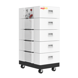 Nuuko 153.6V Stackable High Voltage <b>Battery</b> 100A 15.36-40.96kWh CAN for Home Solar Energy Storage <b>Backup</b> Power System - Product Image 3