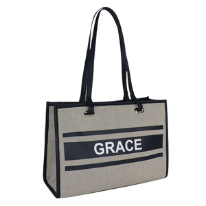 Bolsa de Fieltro Decorativa de Gran Capacidad con Diseño de Dibujos Animados, Bolso de Mano Moderno con Formas de Fieltro para Compras o como Bolsa de Regalo - Product Image 2