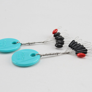 อุปกรณ์ตกปลาแบบยางรูปทรงถั่ว/มะกอก ขนาด L ยี่ห้อ Aohu สำหรับการแข่งขัน - Product Image 4