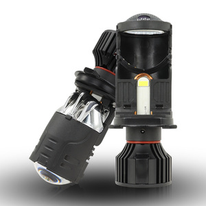 QideWin M01S Car <b>LED</b> Headlights H4 Bi-Xenon <b>Projector</b> High Low Beam Integrated 30000 Lm 70W Universal Fit - Product Image 2