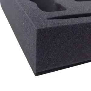 New Product Recommendation Fire Resistant Black Eva Foam Polyethylene Packaging Foam Insert Shock Buffer Material