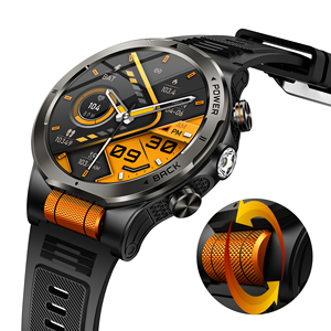 Dodobit DT08 AMOLED 3ATM Waterproof Smart <b>Watch</b> 1100mAh Flashlight Compass 1.7" BT Call 100+Sport Modes Outdoor Sport Heart Rate - Product Image 5