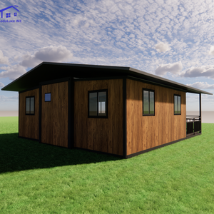 Casa Contenedor de Lujo Portátil Plegable de 20 y 40 pies con Doble Ala Extensible, Dormitorio Moderno y Expandible - Product Image 2