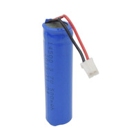 GEB Prix d'usine Cylindrique 14500 3.7v Li Ion Batterie 14500 3.7v 500mAh Batterie au lithium pour phare