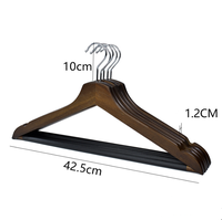 Meilleure vente 10 pièces cintre en bois pour adulte en différentes couleurs et styles