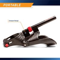 Appareil de musculation pour bras, poignets et avant-bras, équipement de gym à domicile - Cale multicolore 14,5"D x 6"W x 7,75"H