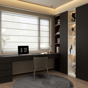 Librería de estilo italiano Chen Le, de lujo ligero, de madera maciza, para oficina o sala de estar. - Product Image 2