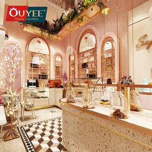 Étagère de présentation de chocolat au design de comptoir tendance, décoration de confiserie, design d'intérieur de confiserie pour le sucre - Product Image 3