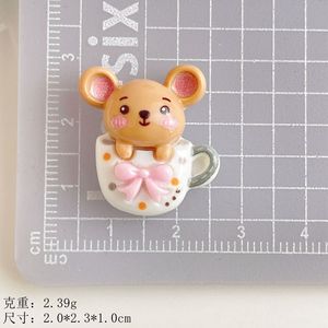 Sleepwalking Alice Rabbit Diy fundas de teléfono de resina hebilla de zapato horquilla accesorios de resina llavero para Decoración - Product Image 3